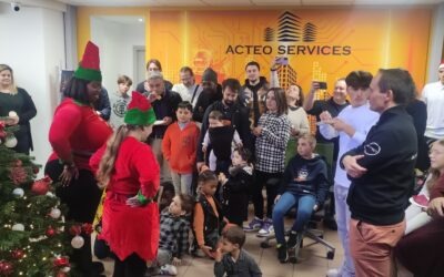 Célébrons la magie de noël et la joie de la nouvelle année avec ACTEO SERVICES